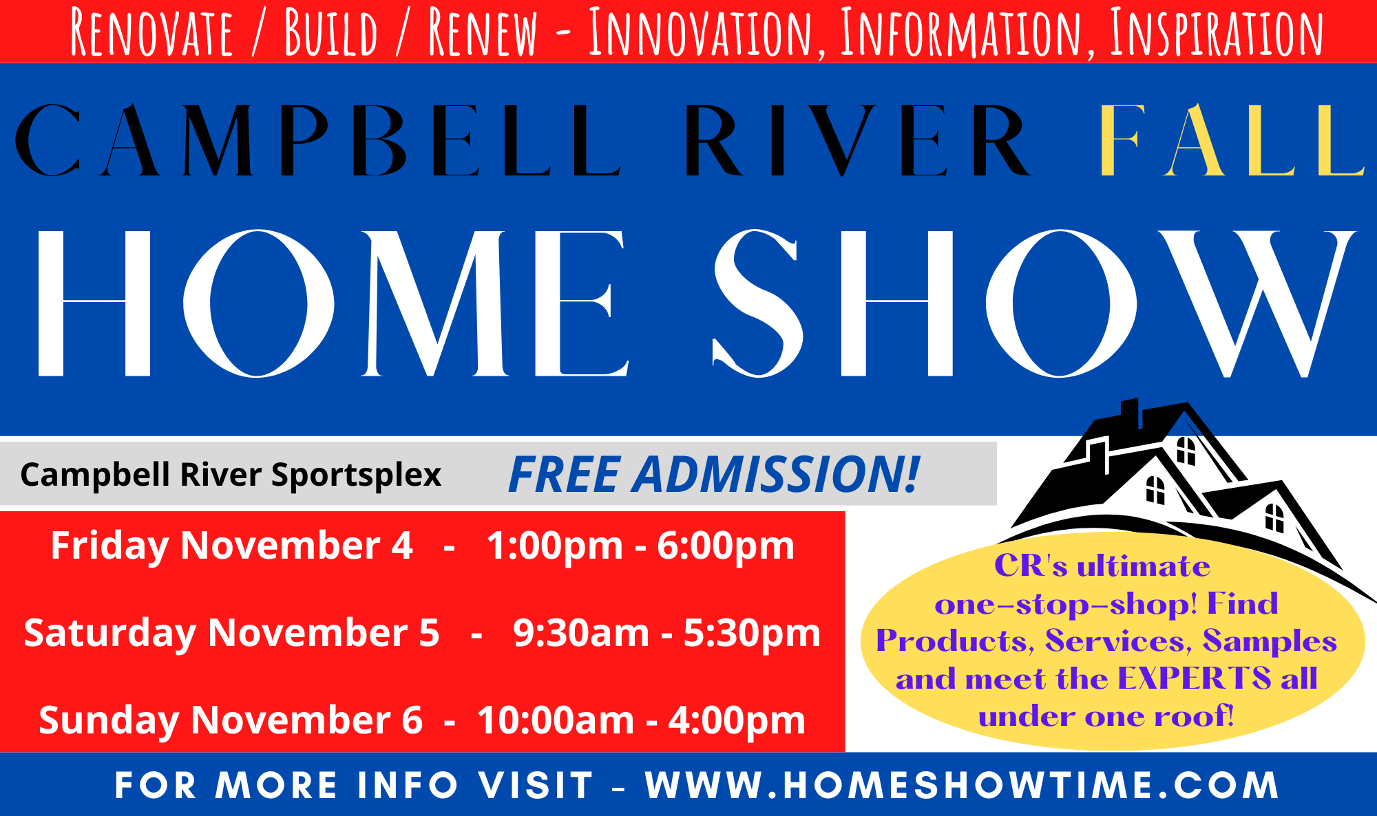 Campbell River Fall Home Show Home Show Time