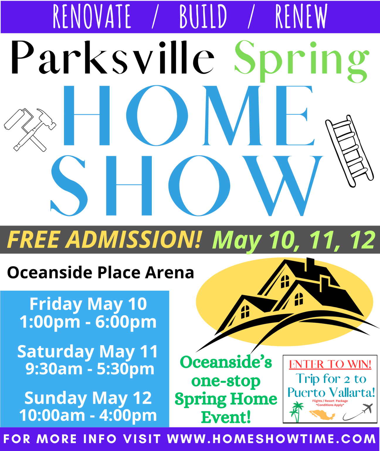 Parksville Spring Home Show Home Show Time